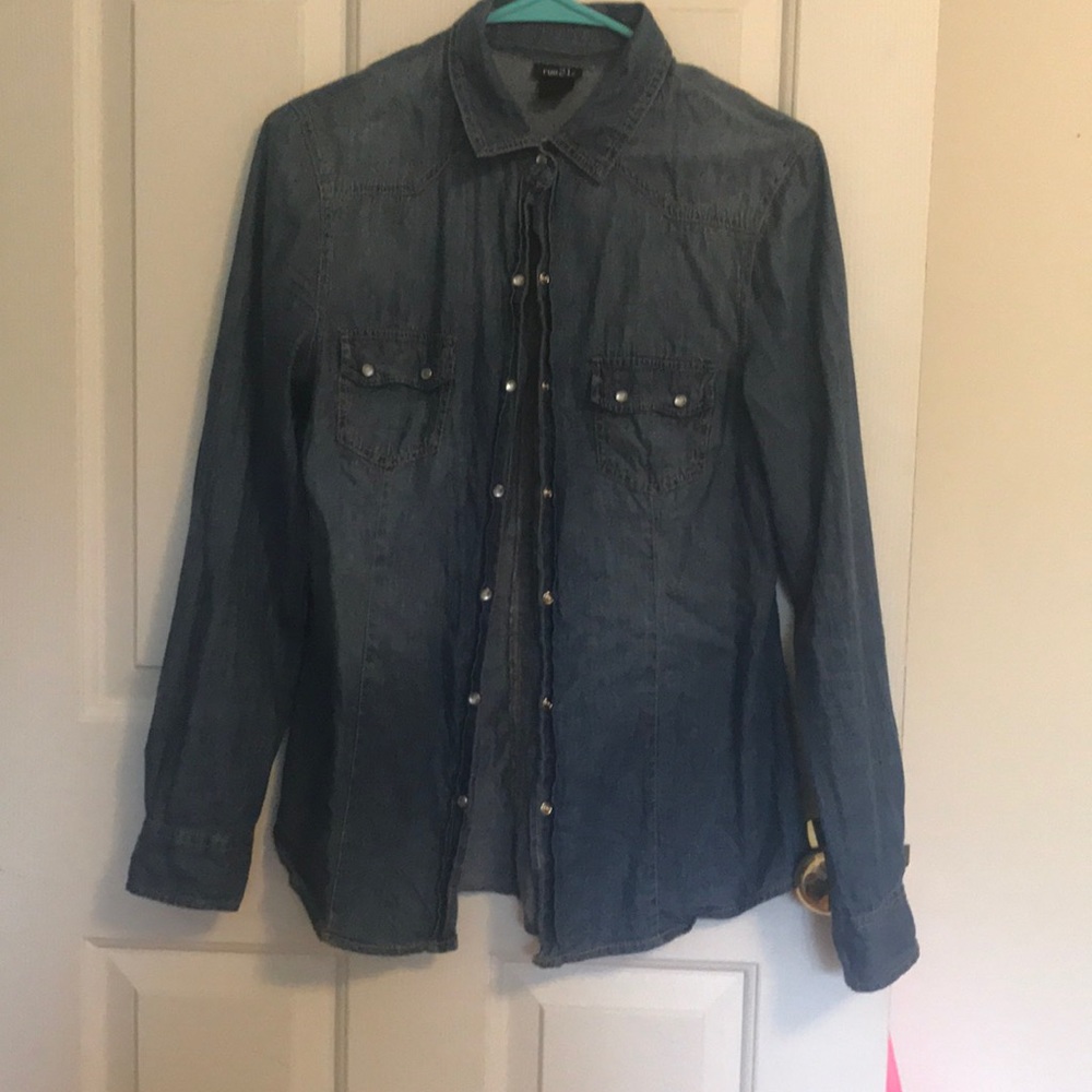 Cloth denim shirt